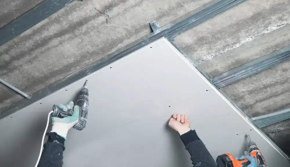 ceiling installation mistake